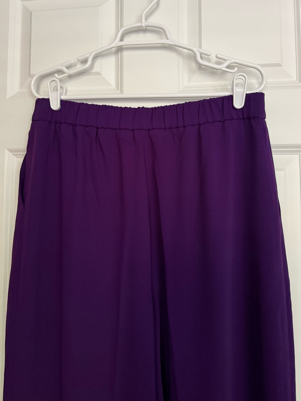 Size 14 Stylist High Waisted Pleated Wide Leg Pants 💜 - Picture 6 of 7